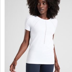 🆕 Athleta Foothill Tee Bright White XS
